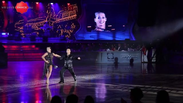 Maurizio Vescovo and Andra Vaidilaite. Rumba. World Kremlin Cup 2013 смотреть онлайн