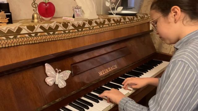 Sofiia. Гамма До мажор в параллельном движении в 2 октавы смотреть онлайн