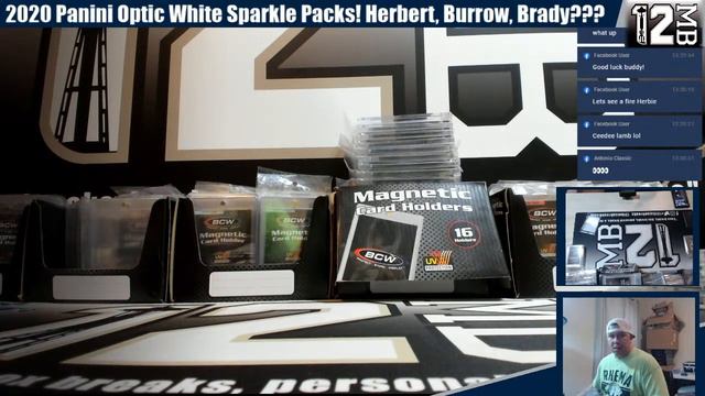 2020 Panini Optic White Sparkle Packs! Herbert, Burrow, Brady??? смотреть онлайн