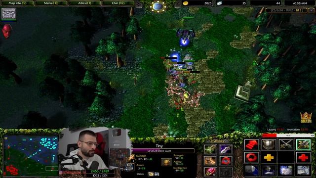 DOTA TINY vs BARATHRUM: 3000 DAMAGE (MEGA HARD GAME) смотреть онлайн