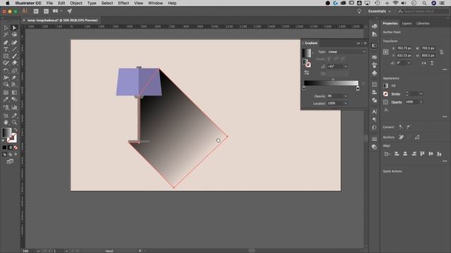 How to Make Flat Design Long Shadows | Illustrator Tutorial смотреть онлайн