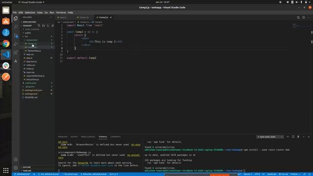 React-router-dom | Routing in React js | React js tutorial смотреть онлайн