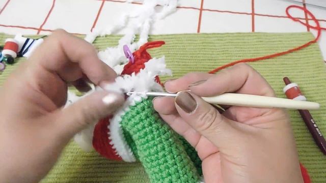 Tejer Grinch Amigurumi a Crochet CUERPO Versión (DIESTRO) смотреть онлайн