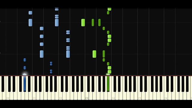 Electroman Adventures - Waterflame (Geometry dash lvl 13) | Piano Tutorial смотреть онлайн