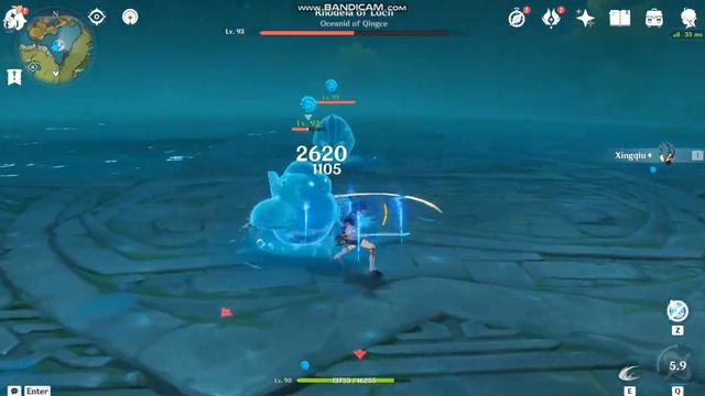 Xingqiu Main Solo Oceanid смотреть онлайн