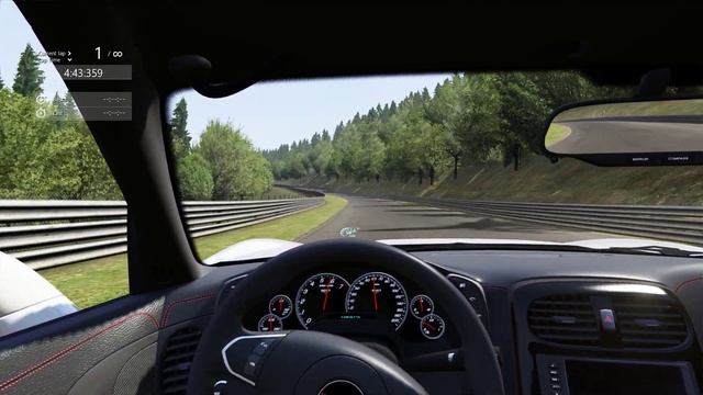 Assetto Corsa Corvette C6 At Nurburgring - смотреть онлайн