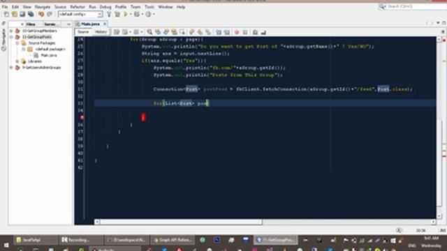 Facebook API Tutorials in Java # 12 | Get Posts From Group смотреть онлайн