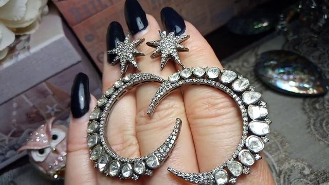 МУСУЛЬМАНСКИЕ СЕРЬГИ, СЕРЕБРО И АЛМАЗНАЯ ДЫМКА ? ✨ ?♂️ ? ЗВЕЗДА И ПОЛУМЕСЯЦ ?... СИМВОЛИЧНО... смотреть онлайн