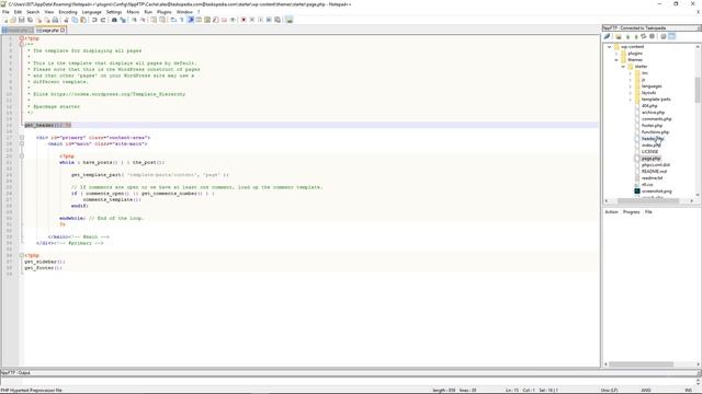 [INTERMEDIATE LEVEL] Lesson 6 : The core template file [The mini Wordpress development course] смотреть онлайн