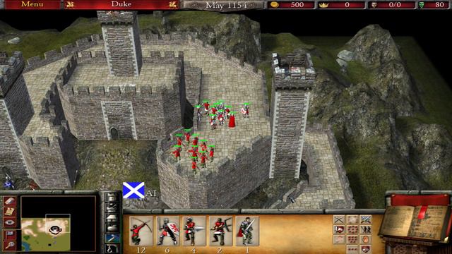Stronghold 2 - Siege - Javier - Defence Mode смотреть онлайн