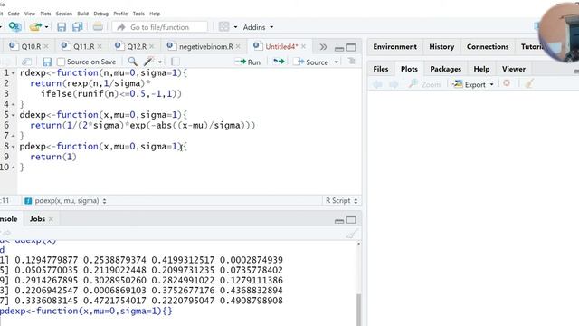 R Programming|Part-26|Discuss about double exponential distribution in R|B.Sc Statistics смотреть онлайн