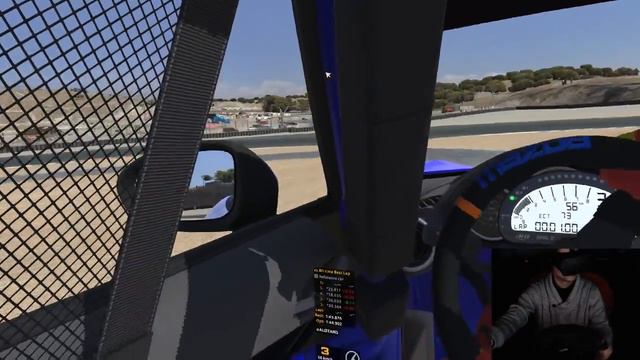 iRacing - Laguna Seca - MAZDA MX5 - Oculus Rift смотреть онлайн