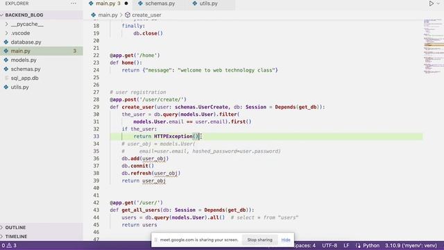FAST API AUTHENTICATION -OAuth2 with Password (and hashing), Bearer with JWT tokens #fastapi #jwt смотреть онлайн