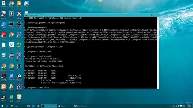 Java Set Path Environment Variable, Compile Hello World смотреть онлайн