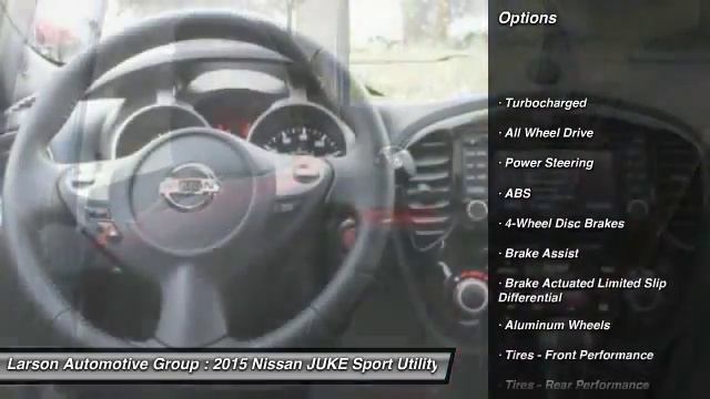 2015 Nissan JUKE Puyallup WA N552598 смотреть онлайн