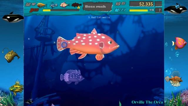 Feeding Frenzy 2 mod custom boss: Red Latimeria смотреть онлайн