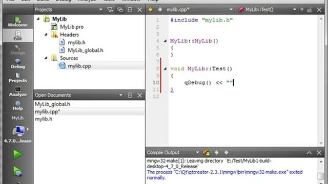 C Qt 97 How to Create a DLL смотреть онлайн