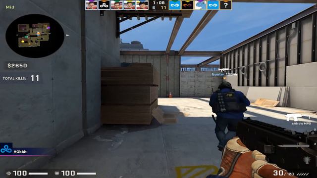 CSGO POV Cloud9 HObbit (32-21) vs Eternal Fire (vertigo) @ BLAST.tv Paris Major 2023 Europe RMR B смотреть онлайн