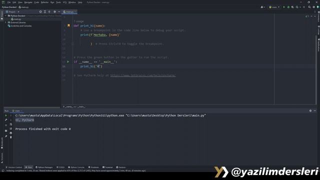 Python için hangi editörü kullanmalıyım?, PyCharm Kullanımı, VsCode Kullanımı смотреть онлайн
