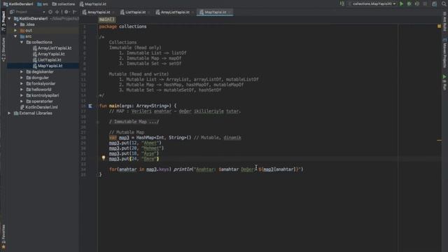 Kotlin Dersleri #22 - Map смотреть онлайн