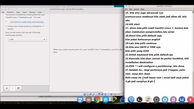 LAB 1.1 Installasi CentOS7 смотреть онлайн