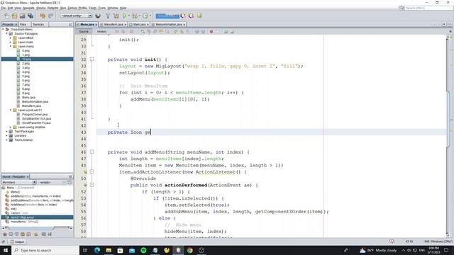 How to Create Dropdown Menu Desktop App using Java Swing | Part #2 смотреть онлайн