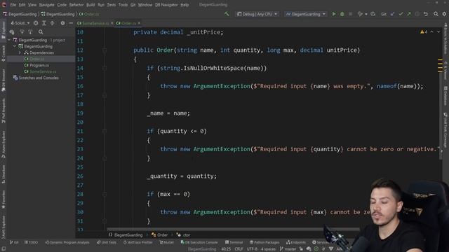 How to write clean validation clauses in .NET смотреть онлайн