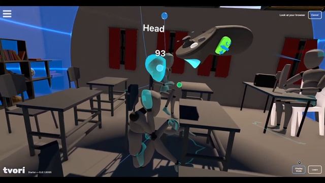 We prototype a classroom in Virtual reality with tvori. смотреть онлайн