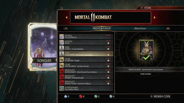Mortal Kombat 11 premium shop 10/23/2022 bundles, skins, gear, brutalities and more. смотреть онлайн