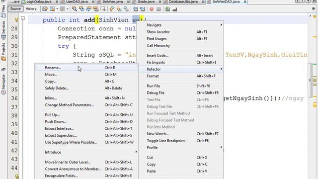 JDBC Hướng dẫn Assignment Java3 GD2 Login + Quản lý sinh viên(Phần 1) смотреть онлайн