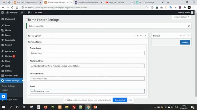 Display WordPress Options Page with ACF | Options Page - acf_add_options_page() (Top Rated) смотреть онлайн