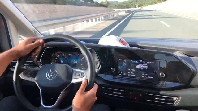 Volkswagen Caddy 2.0 TDI Style 122 Hp Hız denemesi (220km/h) смотреть онлайн