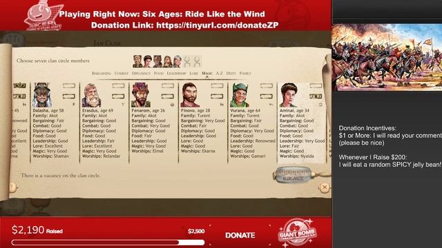 ZombiePie's GBCER 2022 Charity Drive - Day #4: Six Ages: Ride Like the Wind смотреть онлайн