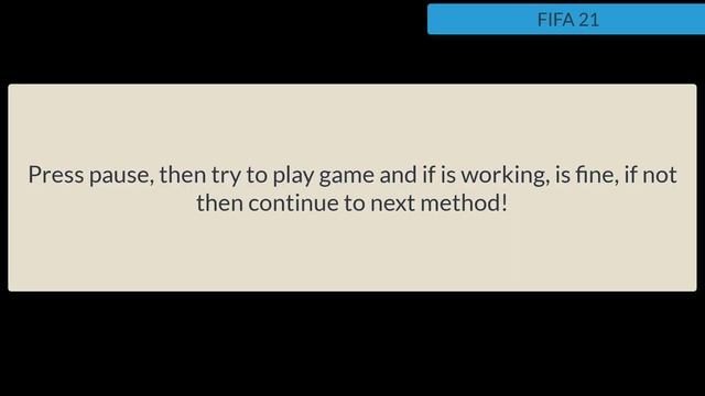 FIFA 21 Errors On Windows 10   Fix Solutions No Sound