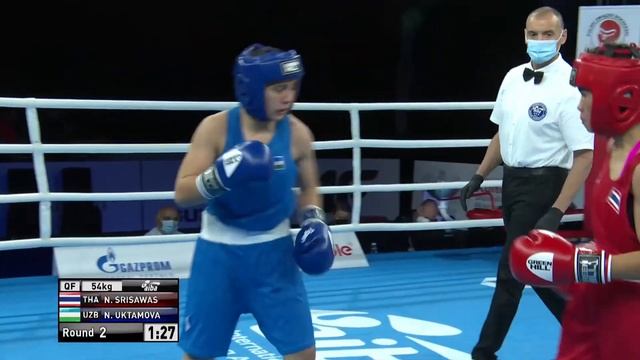 Kielce 2021 Session12A (W54kg) SRISAWAS Noppaket (THA) vs UKTAMOVA Nigina (UZB) смотреть онлайн