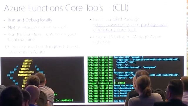 Serverless Event Driven Applications with Azure - lecture by J.Raio - Code Europe Spring 2017 смотреть онлайн