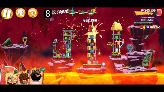 Angry birds 2 mighty eagle bootcamp Mebc 26 mar 2023 with both extra birds (Terence+leo)#ab2 mebc смотреть онлайн