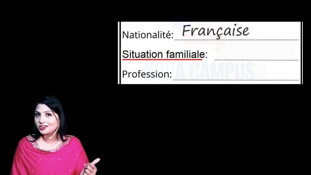 Form filling task (remplir un formulaire) for DELF A1 Writing смотреть онлайн