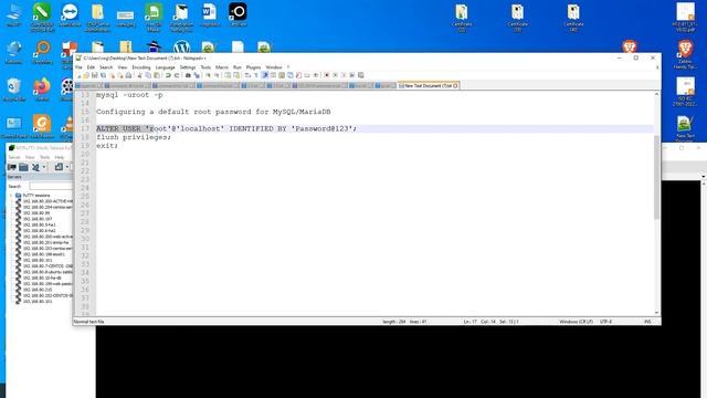 EP-135-Configuring a default root password for MySQLMariaDB смотреть онлайн