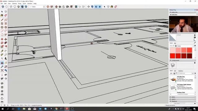 Autocad Dosyalarını Sketcup'a Aktarmak (Hızlı duvar çizimi) смотреть онлайн