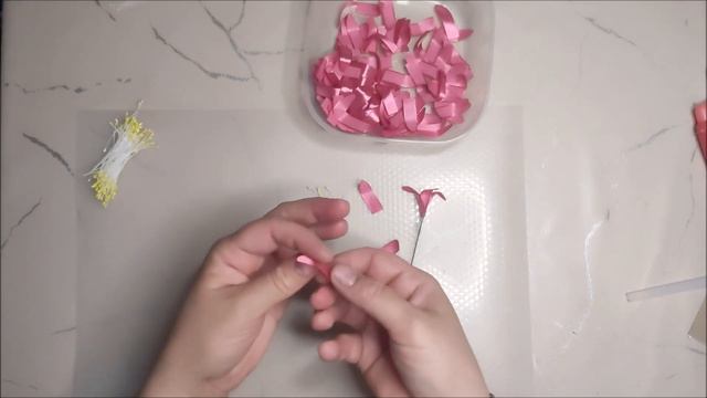 making a Hyacinth flower from satin ribbons\делаем цветок Гиацинт из сатиновых лент смотреть онлайн