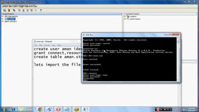 Import data from Oracle смотреть онлайн