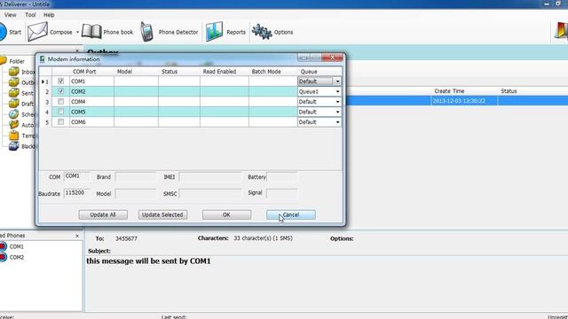How To Use SMS Queue Feature Of SMS Deliverer
