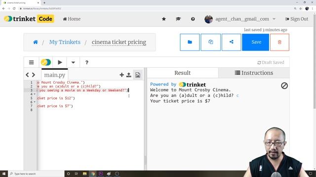 Python Lesson 5 - Nested If Statements смотреть онлайн