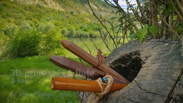3D printed PLA Flute by Reza Haghighi Osgouei. смотреть онлайн