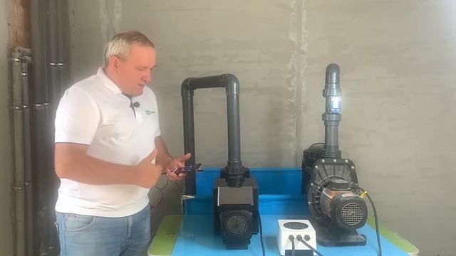ECOSWIM | Работа инверторного насоса смотреть онлайн