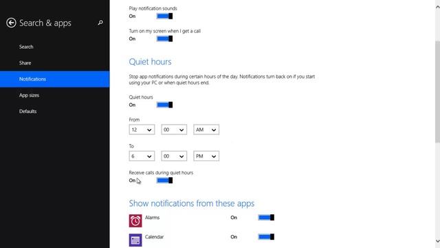 Turn off Notifications in Windows 8 смотреть онлайн