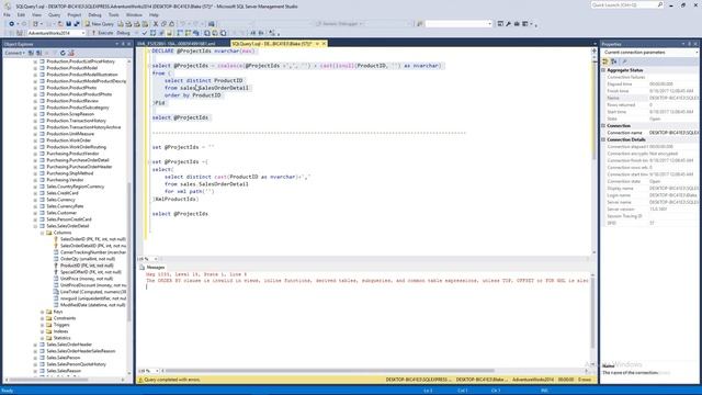For XML Path Concatenate All Rows To A String смотреть онлайн