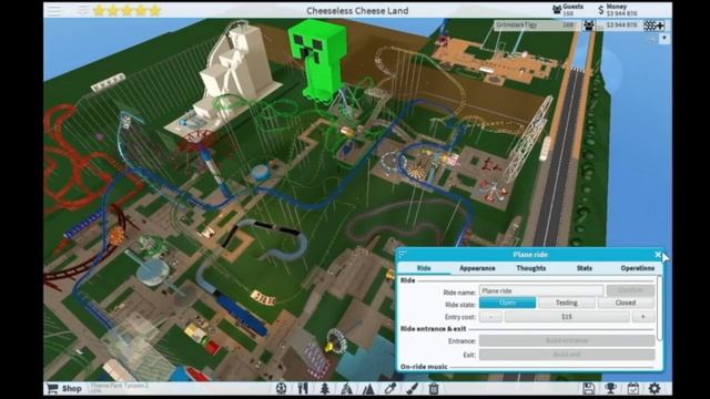 How to get a 5 STAR THEME PARK in Theme Park Tycoon 2! смотреть онлайн