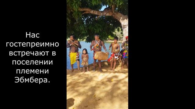 Панама. Экскурсия к индейцам племени Эмбера смотреть онлайн